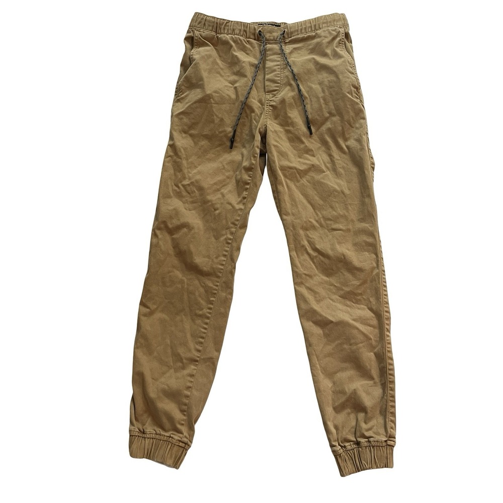 American Eagle Mens Size XS Jogger Pants Chino Beige Tan Cotton